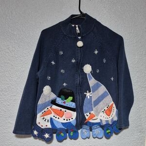 Vintage Tiara International Christmas Sweater